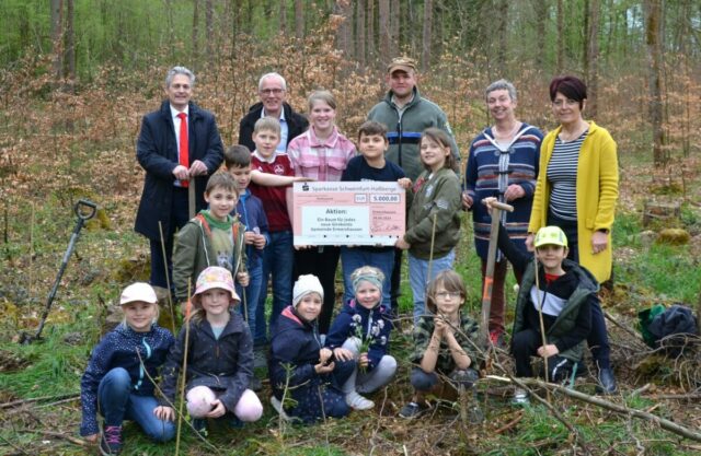 Baumpflanzaktion Ermershausen