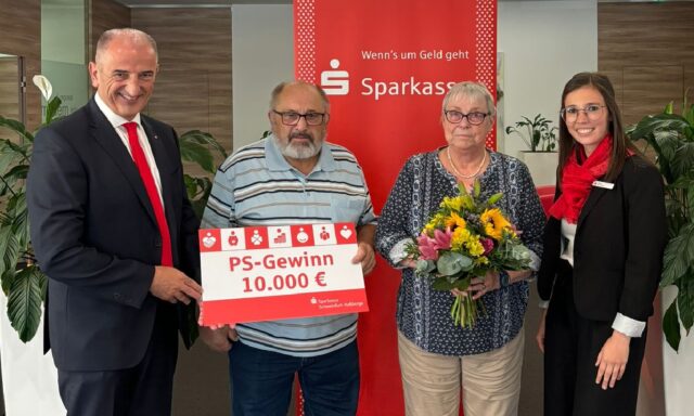 10.000 Euro Gewinner PS-Sparen