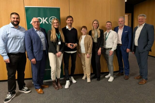 Gruppenfoto mit Hannawald