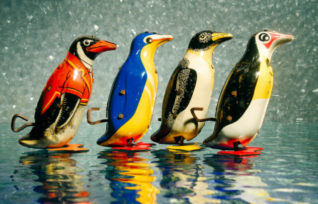 Pinguine-4er Reihe