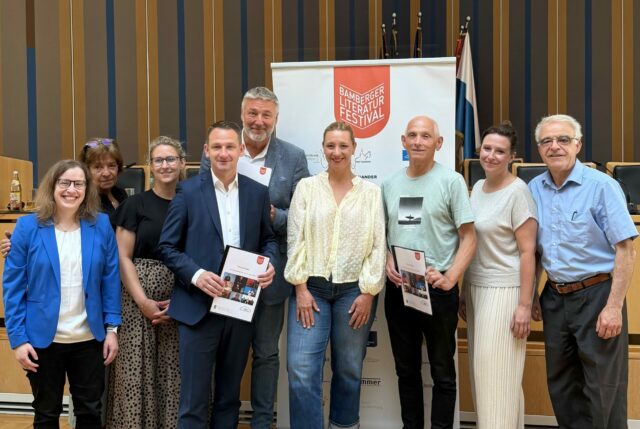 TeilnehmerPressegspraechBamberger Literaturfestival, c Mia Zender, VSB